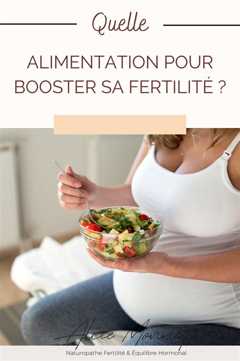 Alimentation comment améliorer sa fertilité