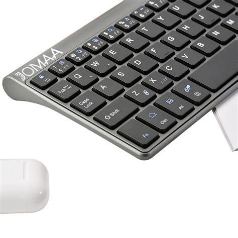 Jomaa Mini Bluetooth Keyboard 2 4G Wireless Portable Lightweight With