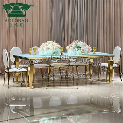 Dining Table Center Aulobao Wedding Furniture