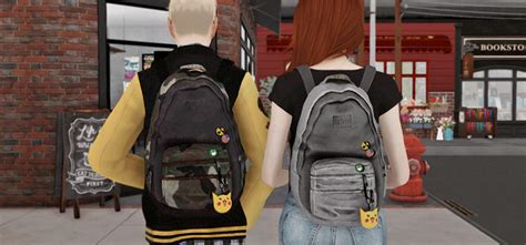 Sims 4 Backpack Accessory CC