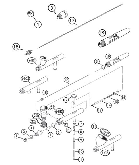 Airbrush pistole Iwata Eclipse HP-CS 0,35mm s vrchním plněním