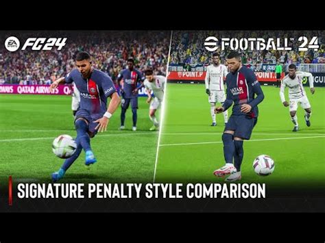 Ea Sports Fc Vs Efootball Signature Penalty Styles Comparison