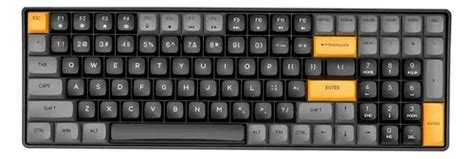Teclado Gamer Mec Nico Sem Fio Aigo A Hot Swap Teclas Pbt Parcelamento Sem Juros