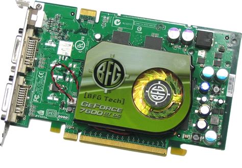 Nvidia 7600 Gt Specs