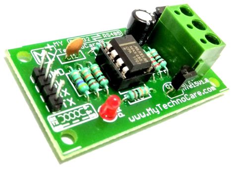 Rs485 To Ttl Converter Circuittwo Way Rs232 To Max485 For Arduinomodbus My Technocare