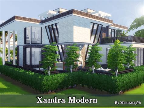 MONIAMAY72 — The Sims 4 - CC House ♥ Download Modern style...