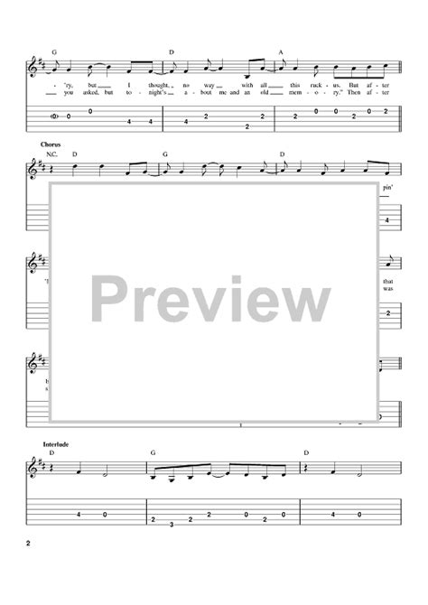 Ten Rounds With Jose Cuervo" Sheet Music by Tracy Byrd for Easy Guitar Tab - Sheet Music Now