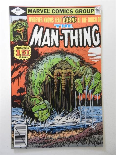 Man Thing Fn Vf Condition Comic Books Bronze Age Marvel