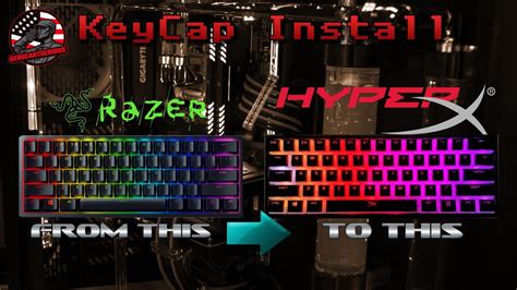 Hyper X Pudding Keycaps Install On Razer Huntsman Mini Time Lapse Youtube