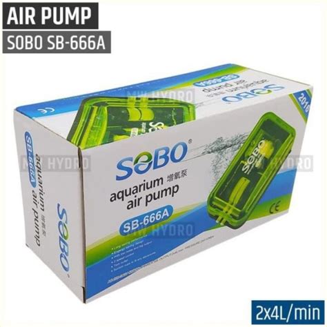 Aerator Sobo Sb A Aerator Pompa Udara Lubang Lazada Indonesia