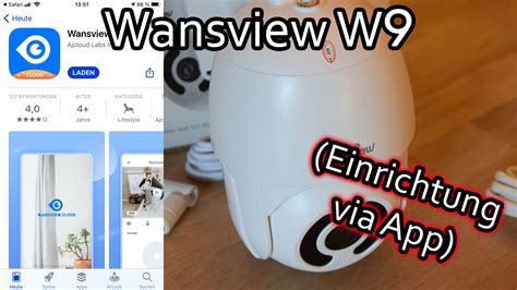 Wansview W Wlan Ip Kamera Einrichten Und Mit Der App Konfigurieren Und