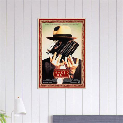Naked Lunch Movie Poster Naked Lunch 1991 Poster For Gift Citiesbox