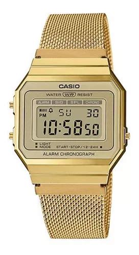 Relogio Casio Feminino Digital Dourado Original Parcelamento Sem Juros