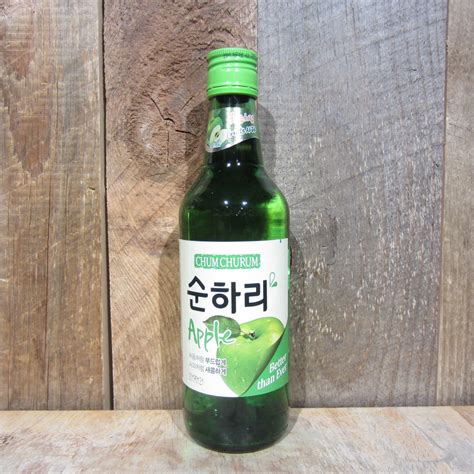 Soon Hari Apple Soju 375ml Oak And Barrel