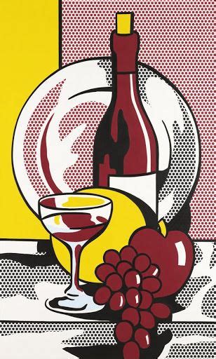 Still Life With Red Wine Roy Lichtenstein Artofit