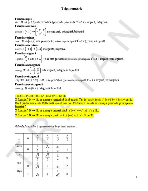 Tabel Valori Sin Cos Tg Ctg Sin Cos Tan Table Play This Game To Review Mathematics