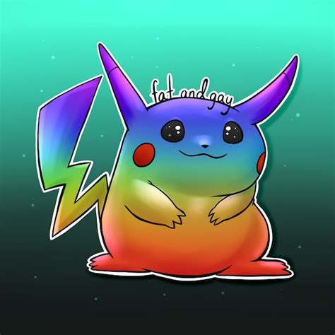 Gay Pikachu Etsy