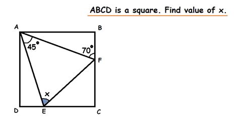 geometry - Angle chasing in a square - Mathematics Stack Exchange