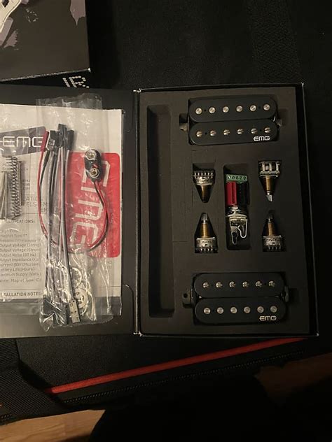 EMG Retro Active Hot 70 Black Reverb