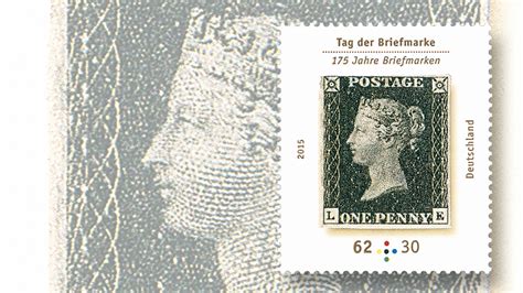 Germany Honors Great Britains Penny Black For 175th Anniversary