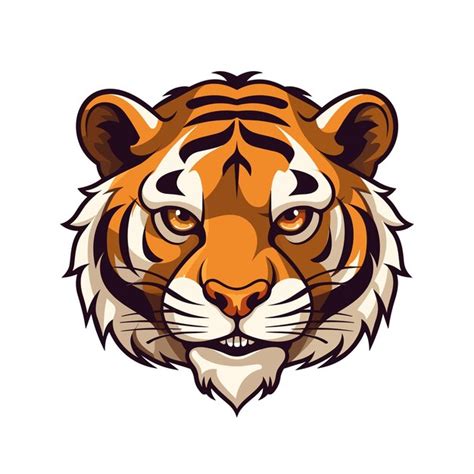 Premium Vector Tiger Logo Vector Sticker