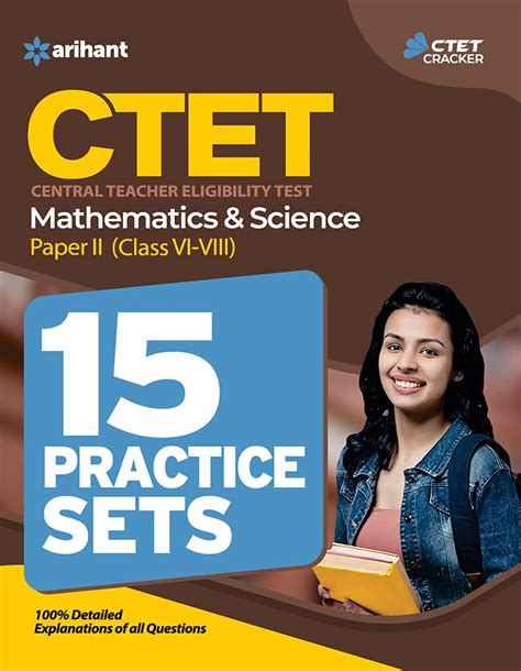 15 Practice Sets CTET Mathematics And Science Paper 2 For Class 6 To 8