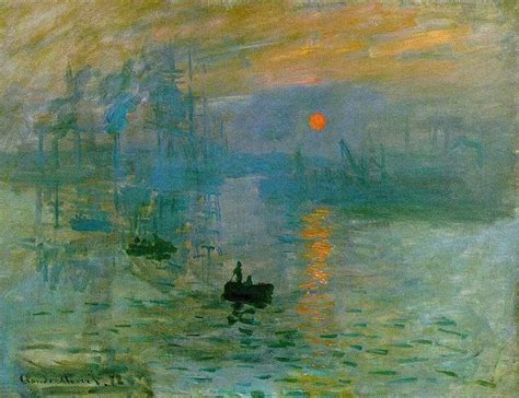 Veredas Do Tempo Impress O Nascer Do Sol Claude Monet Monet