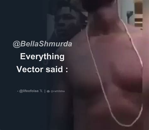 Bellashmurda Everything Vector Said Wealth Lifeofolaa