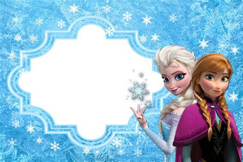 Biglietti Di Inviti Per Compleanno Di Frozen Da Stampare