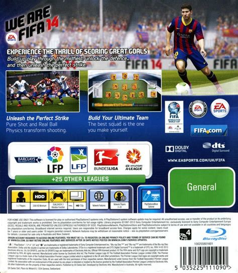 Fifa 14 Cover Or Packaging Material Mobygames