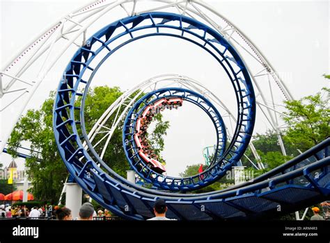 Cedar Point Amusement Park Sandusky Ohio Oh Stock Photo Alamy