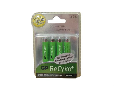 Rechargeable Batteries Gp Recyko Pp