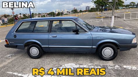 FORD BELINA À VENDA POR APENAS 4 MIL REAIS YouTube