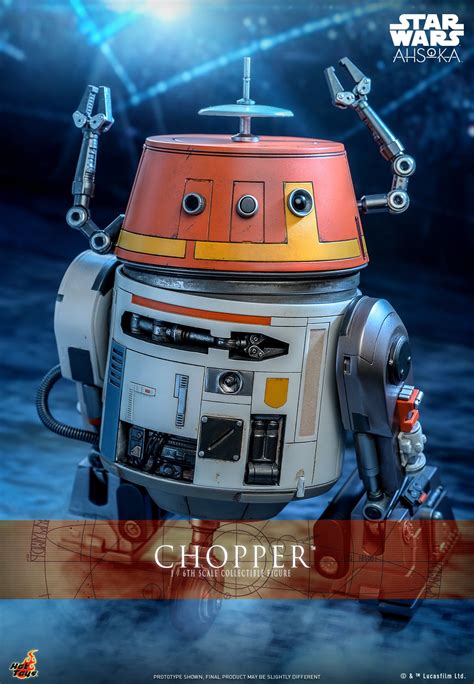 Hot Toys Reveals It S Chopper Droid Figure From Star Wars Ahsoka Geektyrant