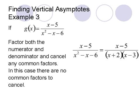 Asymptotes Tutorial Horizontal Vertical Slant And Holes Definition