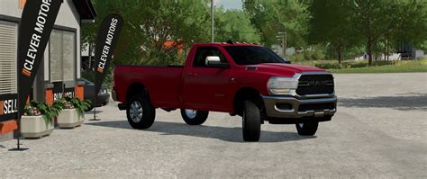 2020 RAM 3500 SINGLE CAB LONG BED V1 0 FS22 Mod