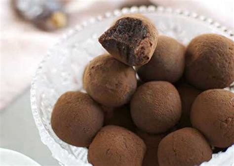 Truffes Chocolat Ultra L G Res De Plat Et Recette Et Ses Recettes De