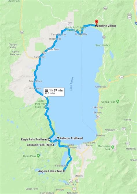 32 Spectacular Things To Do In Lake Tahoe Maps Included