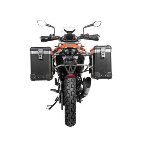 Touratech Zega Pro Aluminium Pannier System And Black L For Ktm