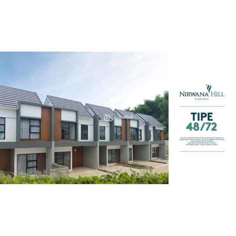 Jual Rumah Baru Tipe 48 Di Nirwana Hill Serpong Fasilitas Lengkap Di