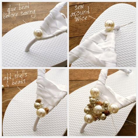 Beaded Flip Flops Diy How To Make A Sandal Flip Flop Beadwork