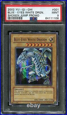 Yugioh Blue Eyes White Dragon Jmp Ultra Rare Promo Psa Mint