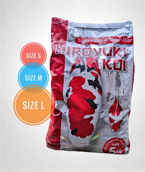 Hiroyuki Superbulky Color Max Pakan Pelet Koi 5kg Lazada Indonesia