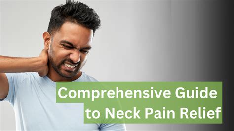 Effective Neck Pain Relief Strategies