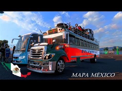 Camionetas De Guate Peleando Pasaje Por Las Rutas De Mexico ATS 1 45