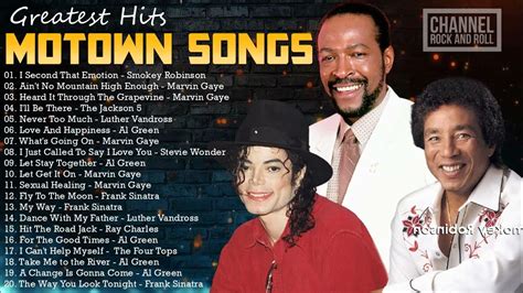 Motown Classic Songs 60s 70s The Jackson 5 Marvin Gaye Al Green Smokey