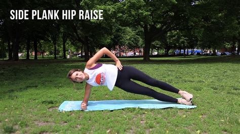 Side Plank Hip Raise Youtube