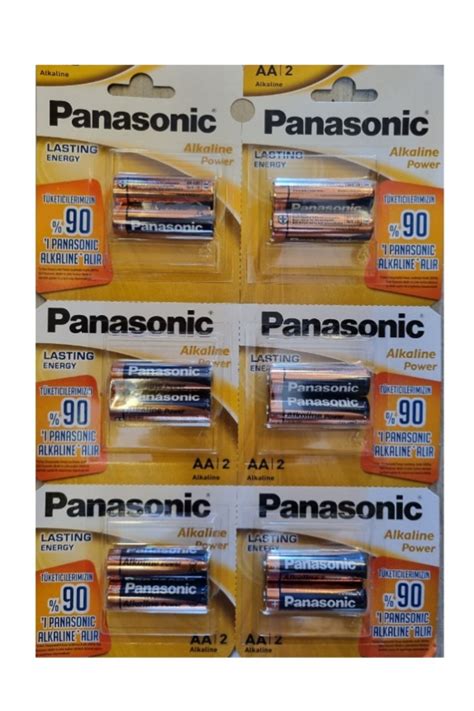 Panasonic Alkaline Power Aa Kalem Pil Adet Fiyat Yorumlar Trendyol