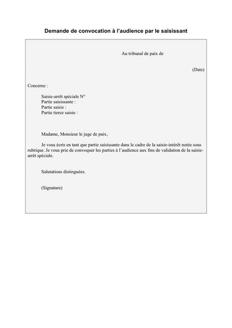 Lettre De Convocation T L Chargement Gratuit Documents Pdf Word Et Excel