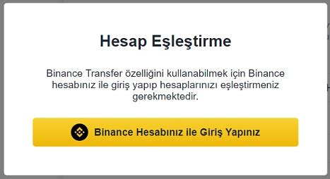 Binance Tr Den Binance E Transfer Para Aktarma Coinbalina